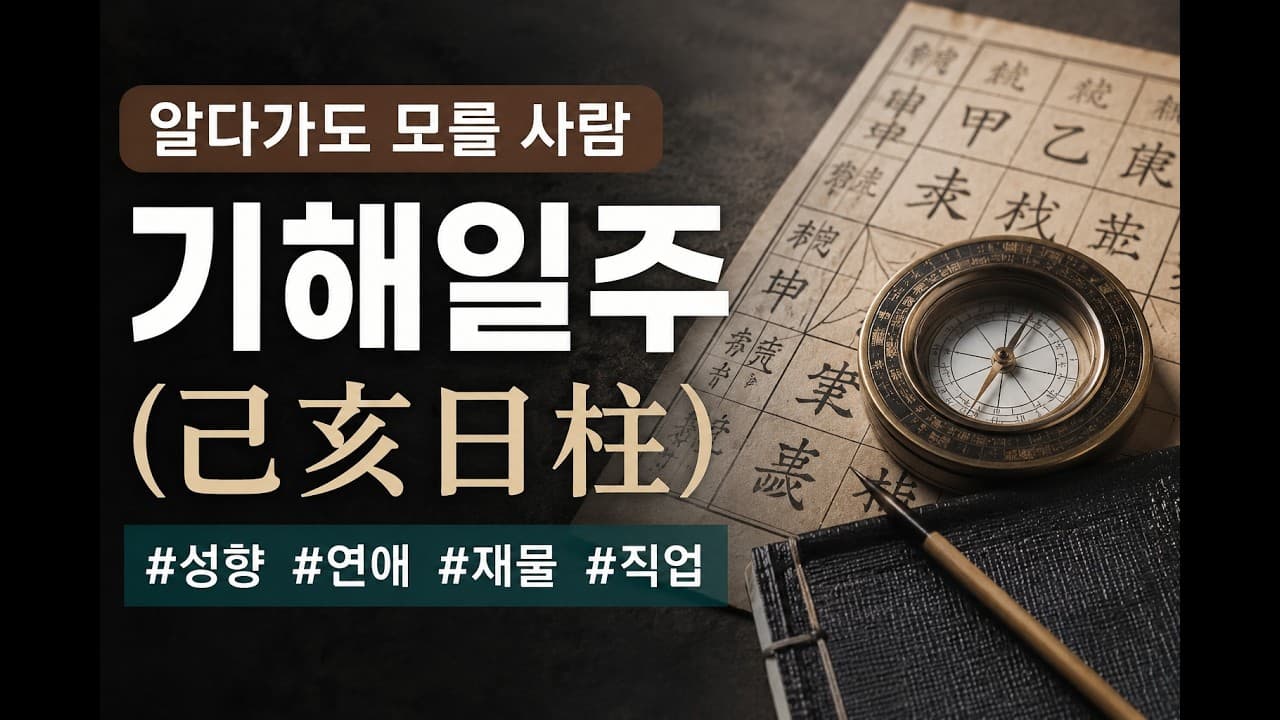 (짝사공 일주론) 기해일주
