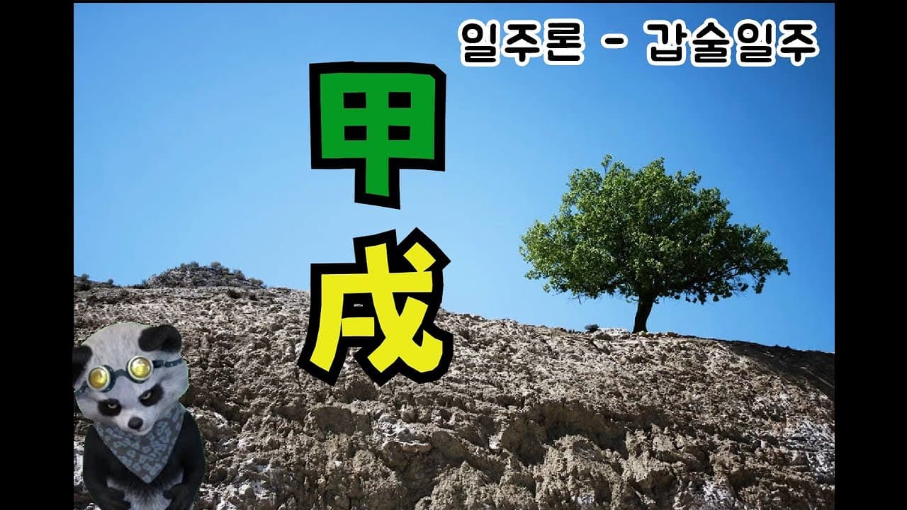 (사주팬더 일주론) 갑술일주